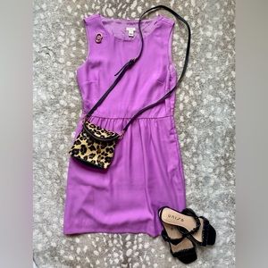 Gorgeous J. CREW Purple/Orchid Mini Sheath Dress